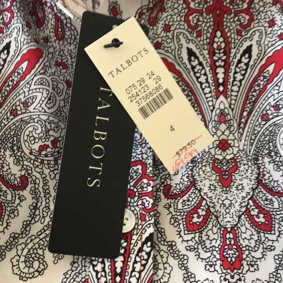 Talbots blouse - Picture 2 of 4